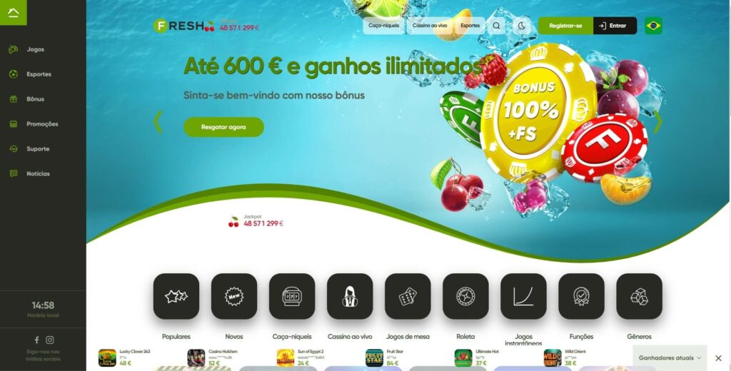 Online gambling site